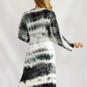 Capa Kimono Spolverino Batick largo Maxi