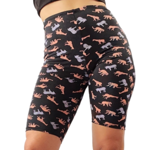 Calza Biker Ciclista Efecto Push Up Estampada